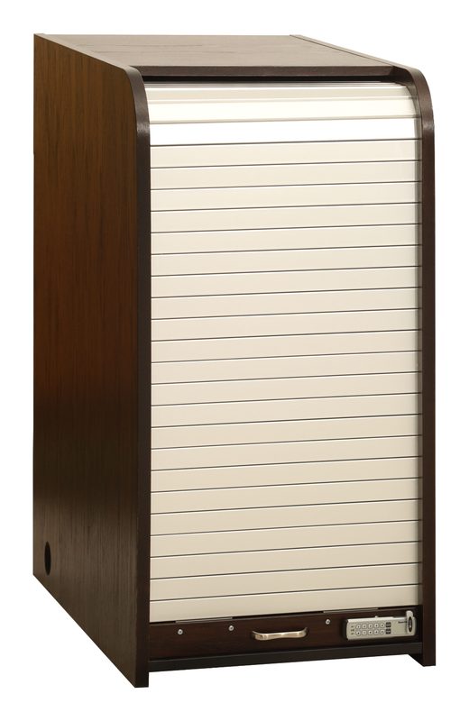 Ascension 20RU-D rack, straight-on view showing extra thick side walls