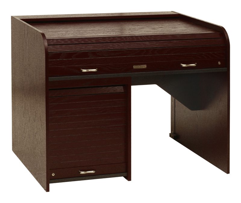 STDRT-II Standard Rolltop desk in Antique Cherry finish with the rolltop closed