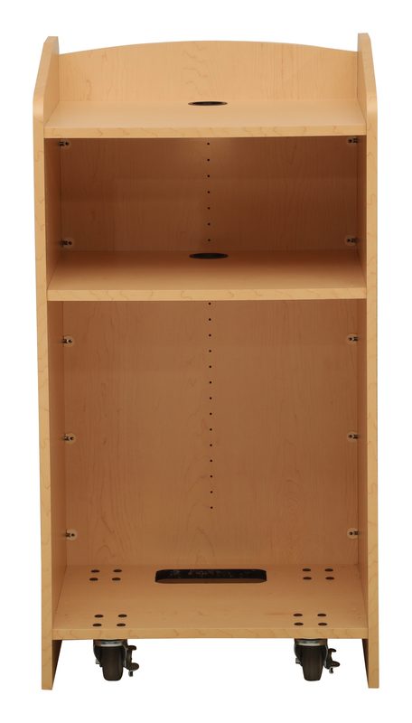 EXL Express Series lectern, three-quarter rear view