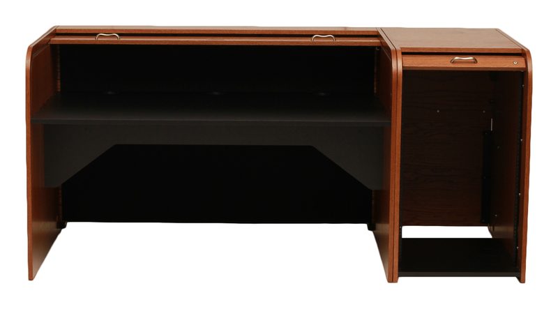 INSEXT-II Inspire Extended rolltop console, front view