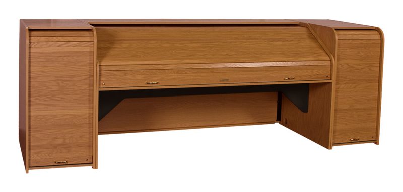 INSQUAD-II Inspire Rolltop Quad console, straight front view