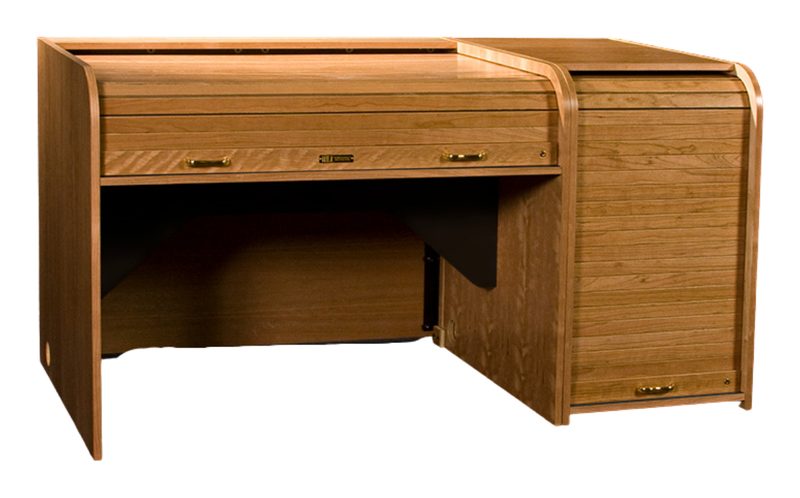 INSSTD-II Inspire Standard rolltop console, straight front view